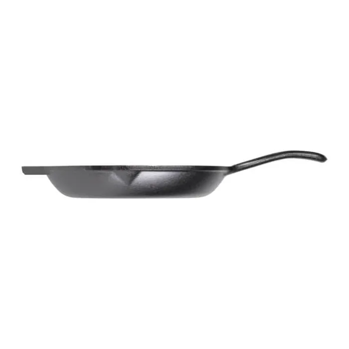 Lodge Cast Iron Chef Collection Stegepande Ø 26 cm - Støbejern - Sort