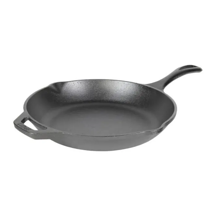 Lodge Cast Iron Chef Collection Stegepande Ø 26 cm - Støbejern - Sort