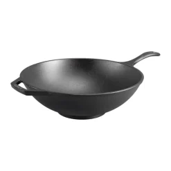 Lodge Cast Iron Chef Wokpande Ø 32,8 cm - Støbejern - Sort