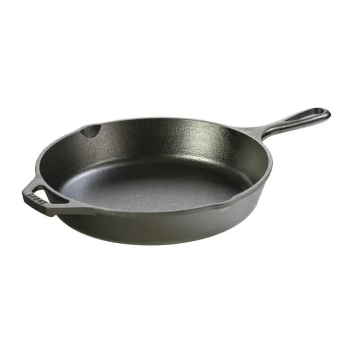Lodge Cast Iron Stegepande Ø 26 cm - Støbejern - Sort