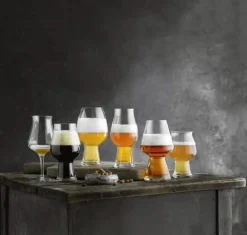 Luigi Bormioli Birrateque Tester Ølglas - 2 stk. 42 cl - Krystalglas - Klar