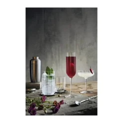 Luigi Bormioli Jazz Champagneglas - 4 stk. 21 cl - Glas - Klar