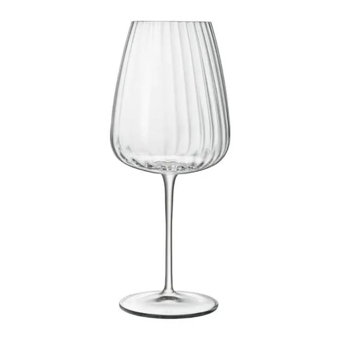 Luigi Bormioli Optica Rødvinsglas - 4 stk. 70 cl - Glas - Klar
