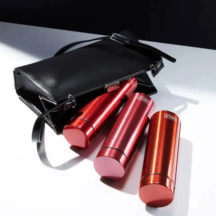 LURCH Lipstick Termoflaske 33 cl - Rustfrit stål - Cherry Red