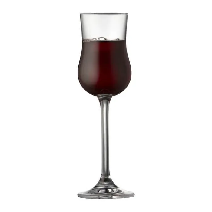 Lyngby Glas Juvel Portvinsglas - 6 stk. 9 cl - Krystalglas - Klar