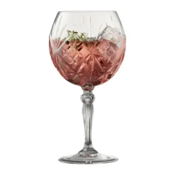 Lyngby Glas Melodia Gin&Tonic Glas - 4 stk. 65 cl - Krystalglas - Klar