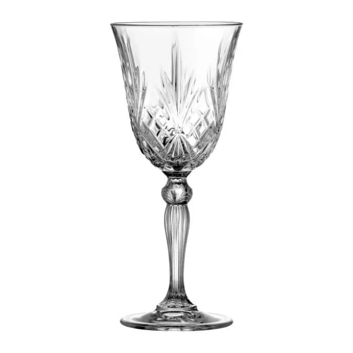 Lyngby Glas Melodia Rødvinsglas - 4 stk. 27 cl - Krystalglas - Klar