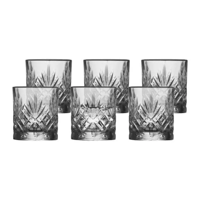 Lyngby Glas Shotglas - 6 stk. 8 cl - Glas - Klar
