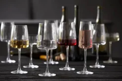Lyngby Glas Zero Rødvinsglas - 4 stk. 54 cl - Krystalglas - Klar
