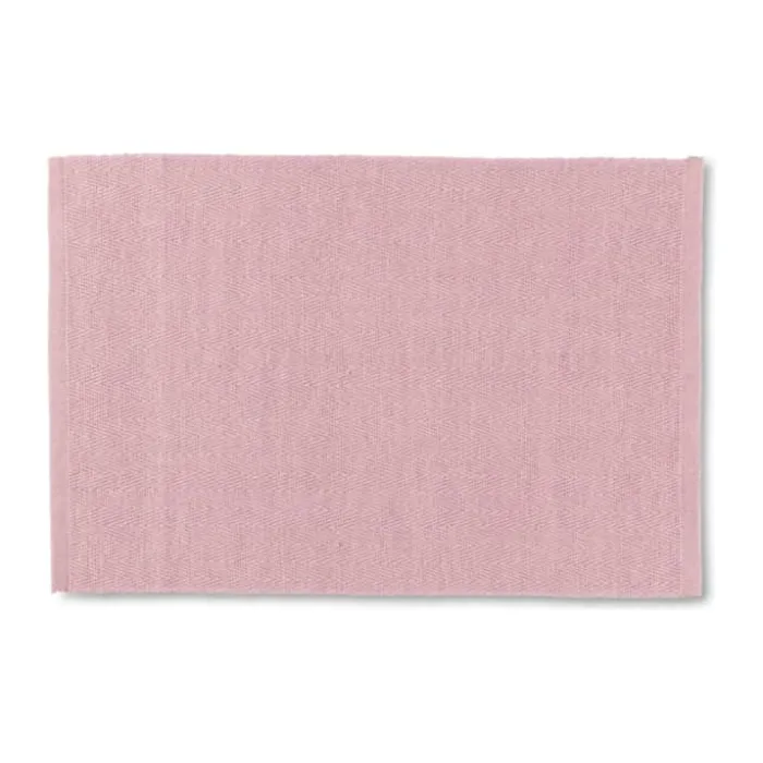 Lyngby Porcelæn Herringbone Dækkeserviet B 30 x L 43 cm - Bomuld/polyester - Rosa