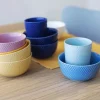Lyngby Porcelæn Rhombe Color Krus 33 cl - Porcelæn - Turkis