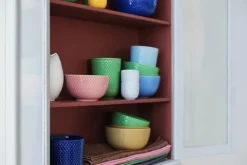 Lyngby Porcelæn Rhombe Color Krus 33 cl - Porcelæn - Turkis