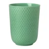 Lyngby Porcelæn Rhombe Color Krus 33 cl - Porcelæn - Grøn