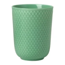 Lyngby Porcelæn Rhombe Color Krus 33 cl - Porcelæn - Grøn