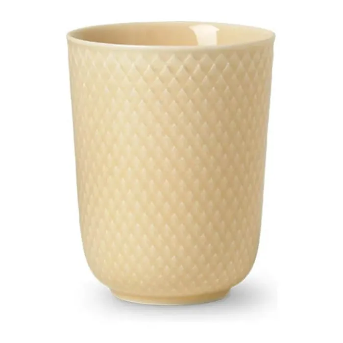 Lyngby Porcelæn Rhombe Color Krus 33 cl - Porcelæn - Sand