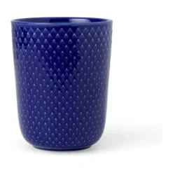 Lyngby Porcelæn Rhombe Color Krus 33 cl - Porcelæn - Mørkeblå