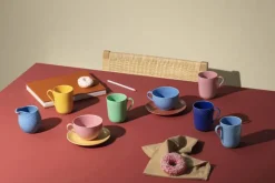 Lyngby Porcelæn Rhombe Color Mælkekande 39 cl - Porcelæn - Blå