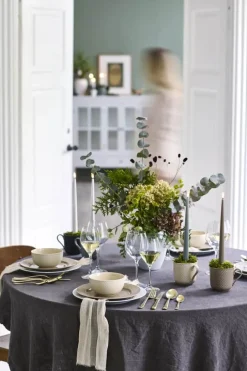 Lyngby Porcelæn Rhombe Earth Krus - 2 stk. 39 cl - Porcelæn - Clay/Slate