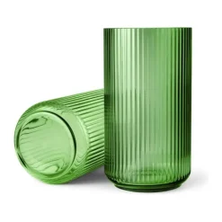 Lyngby Porcelæn Vase H 38cm - Glas - Copenhagen green