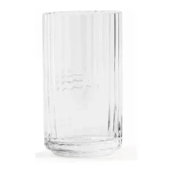 Lyngby Porcelæn Vase H 38 cm - Mundblæst glas - Klar
