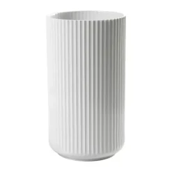 Lyngby Porcelæn Vase H 38 cm - Porcelæn - Hvid