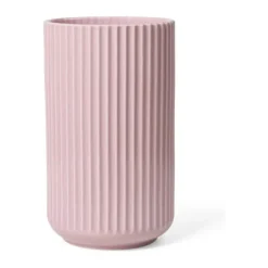 Lyngby Porcelæn Vase H 25 cm - Porcelæn - Rosa