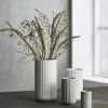 Lyngby Porcelæn Vase H 15,5 cm - Porcelæn - Mat hvid
