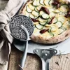 Made by Mama Pizzahjul L 21,5 cm - Rustfrit stål - Sølvfarvet