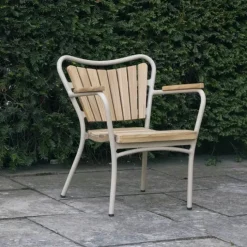 Mandalay Marguerit Kids Havestol H 47 x B 41 x L 27 cm - Teak - Taupe