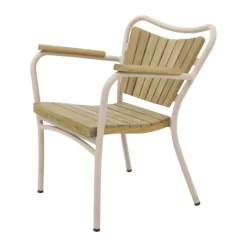 Mandalay Marguerit Kids Havestol H 47 x B 41 x L 27 cm - Teak - Taupe