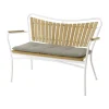 Mandalay Marguerit Siddehynde til bænk B 42 x L 125 cm - Polyester - Army