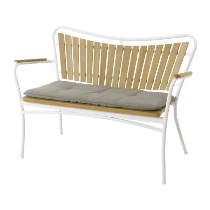 Mandalay Marguerit Siddehynde til bænk B 42 x L 125 cm - Polyester - Army