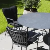 Mandalay Pure Havebord Ø 120 cm x H 71 cm - Aluminium/laminat - Antracit