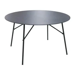 Mandalay Pure Havebord Ø 120 cm x H 71 cm - Aluminium/laminat - Antracit