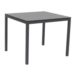 Mandalay Pure Havebord H 72 x B 90,3 x L 82,5 cm - Kompaktlaminat/aluminium - Antracit