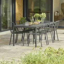 Mandalay Pure & Ivy Wire Havesæt - 7 dele Aluminium/rustfrit stål/sunloom - Antracit