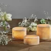 Marble Marmor LED-lys Ø 8 x H 6 cm - Marmor - Beige