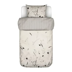 Marc O'Polo Asele Sengetøj B 140 x L 220 cm - Bomuldssatin - Natural White