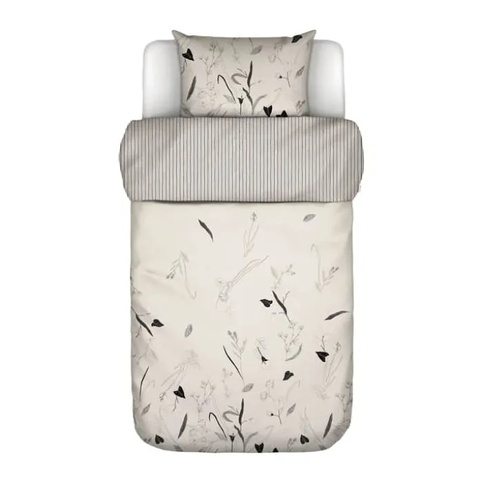 Marc O'Polo Asele Sengetøj B 140 x L 220 cm - Bomuldssatin - Natural White