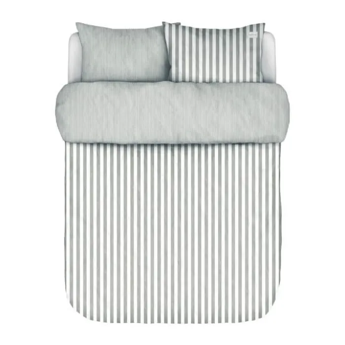 Marc O'Polo Mikkeli Sengetøj B 200 x L 200 cm - Bomuld - Grey
