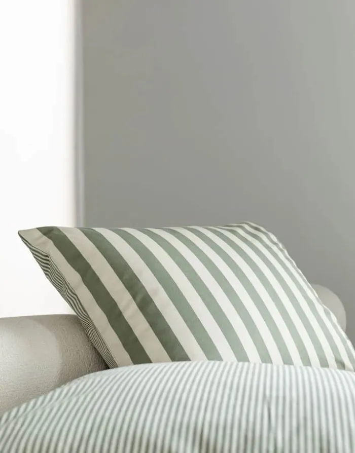 Marc O'Polo Mikkeli Sengetøj B 140 x L 200 cm - Bomuld - Saga Green
