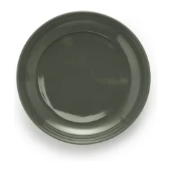 Marc O'Polo Moments Dyb Tallerken Ø 21,5 cm - Porcelæn - Olive green
