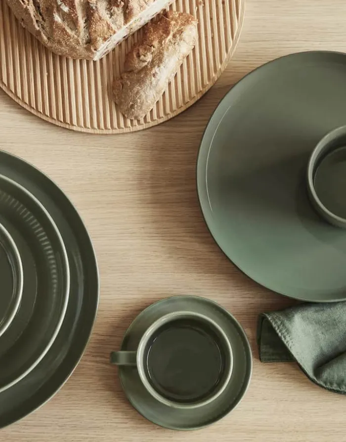 Marc O'Polo Moments Krus 33 cl - Porcelæn - Olive green