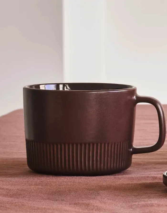 Marc O'Polo Moments Krus 33 cl - Porcelæn - Earth brown