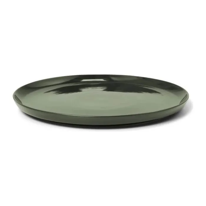 Marc O'Polo Moments Middagstallerken Ø 27 cm - Porcelæn - Olive green