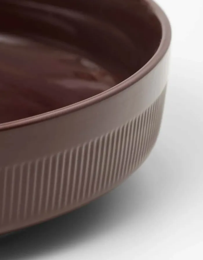 Marc O'Polo Moments Salatskål Ø 26 cm - Porcelæn - Earth brown