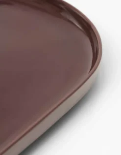 Marc O'Polo Moments Serveringsfad B 24,5 x L 40 cm - Porcelæn - Earth brown