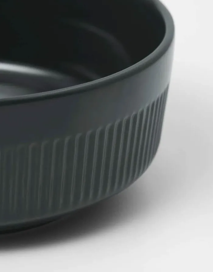 Marc O'Polo Moments Skål Ø 12 cm - Porcelæn - Anthracite