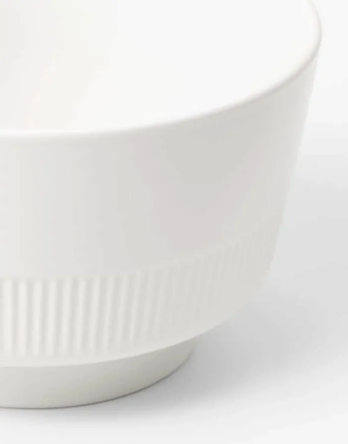 Marc O'Polo Moments Skål Ø 13 cm - Porcelæn - Chalk white