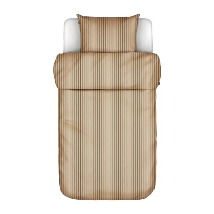 Marc O'Polo Mulji Sengetøj B 140 x L 220 cm - Bomuldssatin - Warm beige